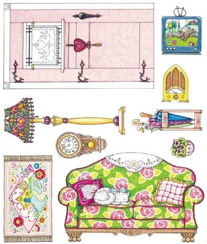 Doll house furniture clipart 20 free Cliparts | Download images on