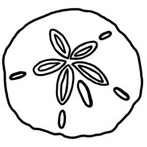 Sand Dollar Clipart Black And White.
