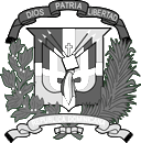 Dominican Shield Clipart.
