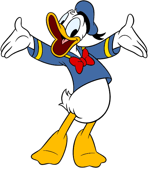 Donald Duck Clipart.