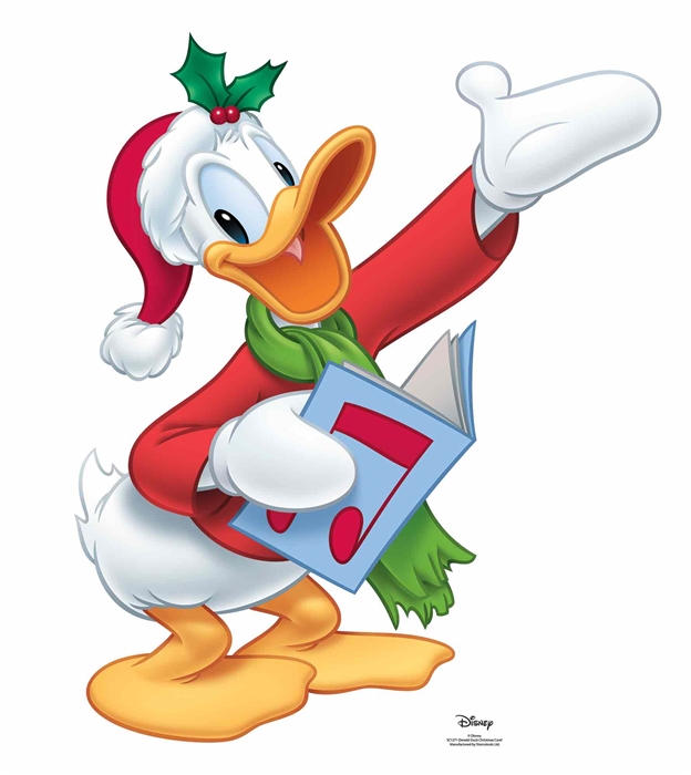 Disney Christmas Donald Duck (Christmas Quacker) Star.