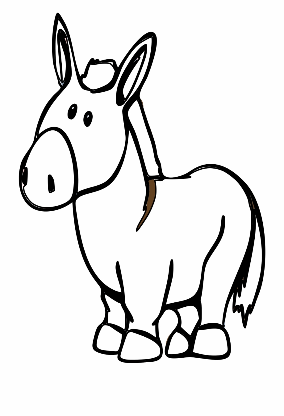 donkey drawing clip art 20 free Cliparts | Download images on