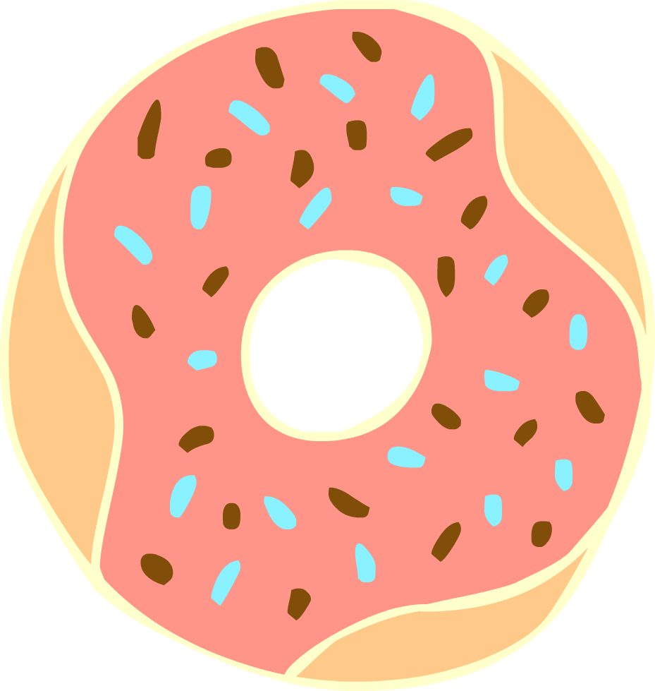 Coffee And Donuts Clipart.