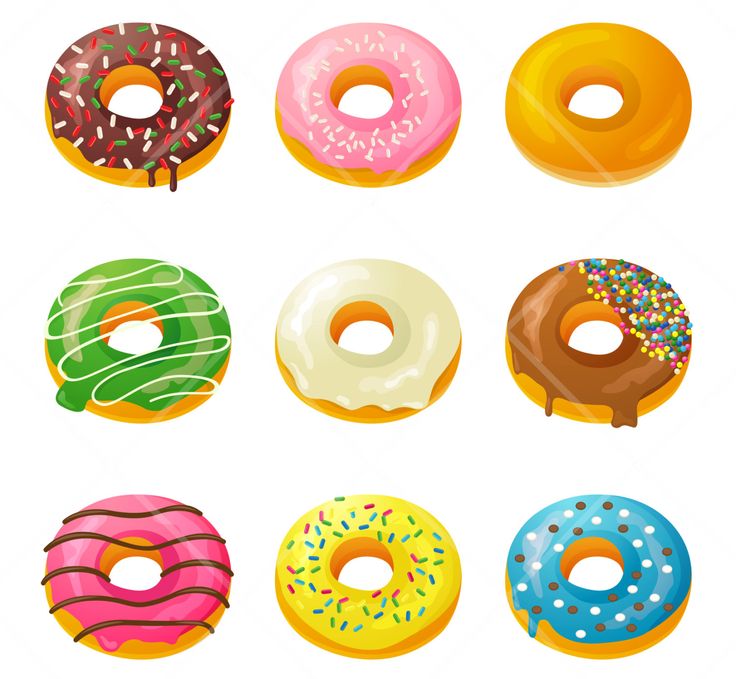 Donuts clip art.