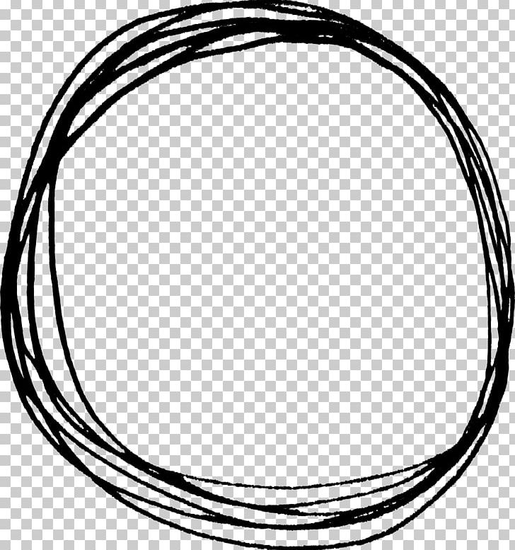 Circle Drawing Doodle PNG, Clipart, Black And White, Body Jewelry.