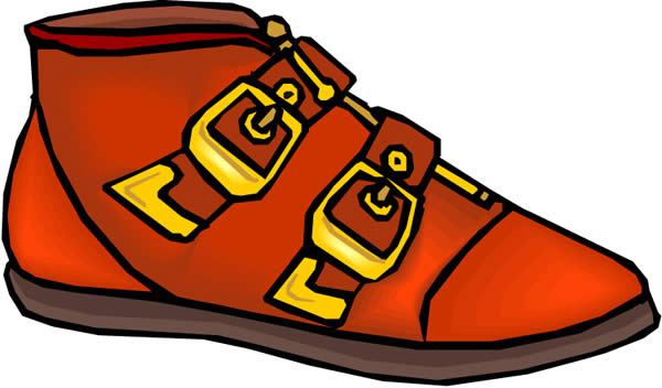 Buckle my shoe clipart.