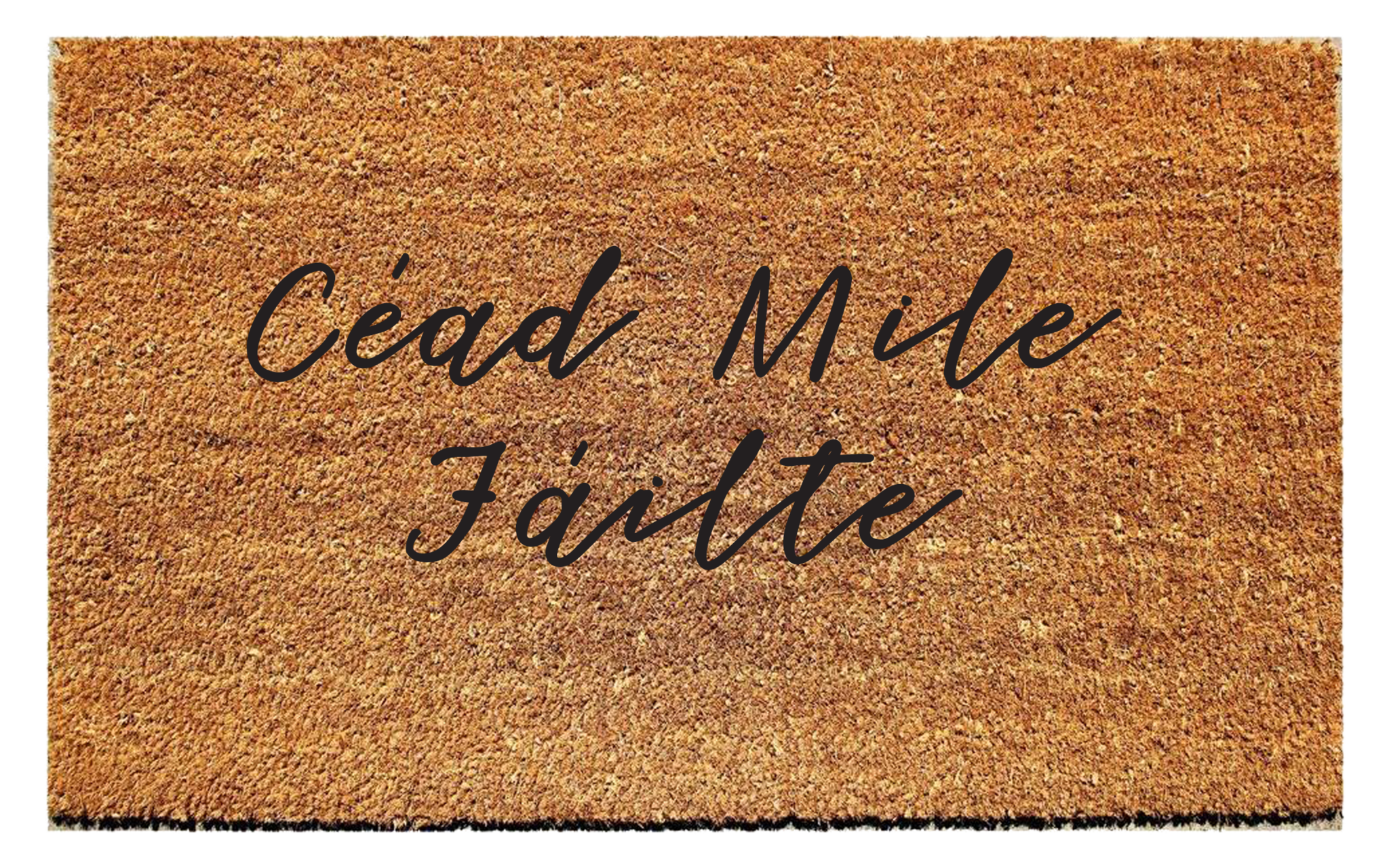 Cead Mile Failte (A Hundred Thousand Welcomes) Doormat.
