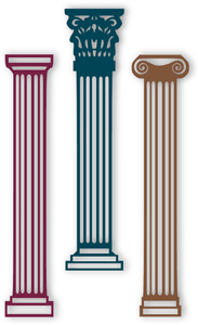 Columns Clip Art.