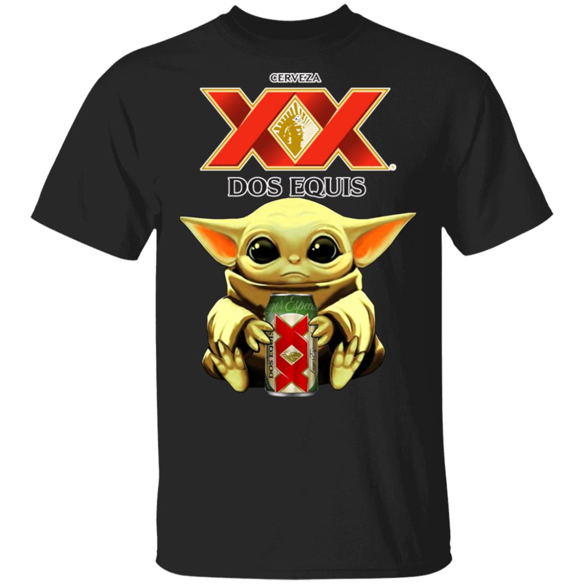 Baby Yoda Hug Dos Equis Beer Shirt Ls Hoodie.