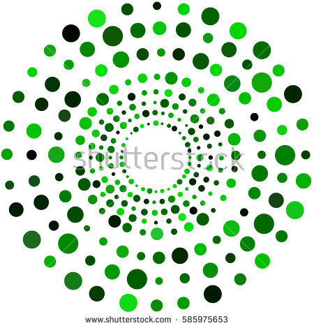 Dots Circle Stock Images, Royalty.