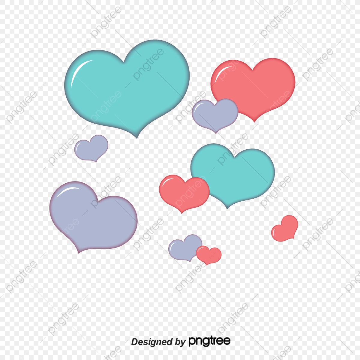 A Double Headed Frame, Frame Clipart, Two Hearts, An Arrow PNG.