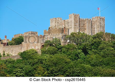 Stock Images of Dover castle.