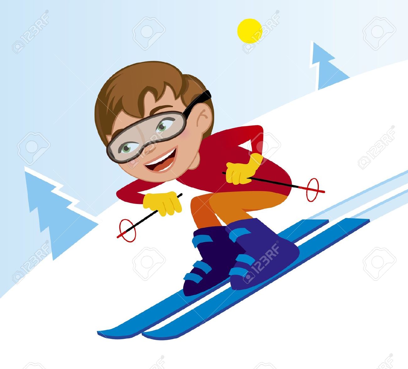 Downhill skiing clipart 20 free Cliparts | Download images on ...