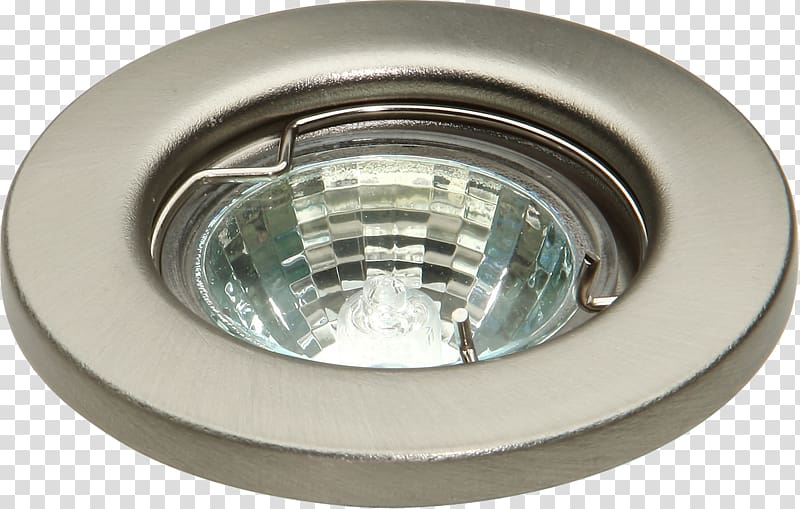 Recessed light Multifaceted reflector Light fixture LED lamp.
