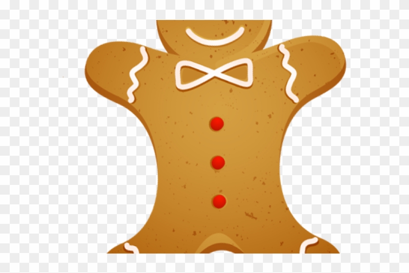 Biscuit Clipart Christmas Gingerbread Cookie.