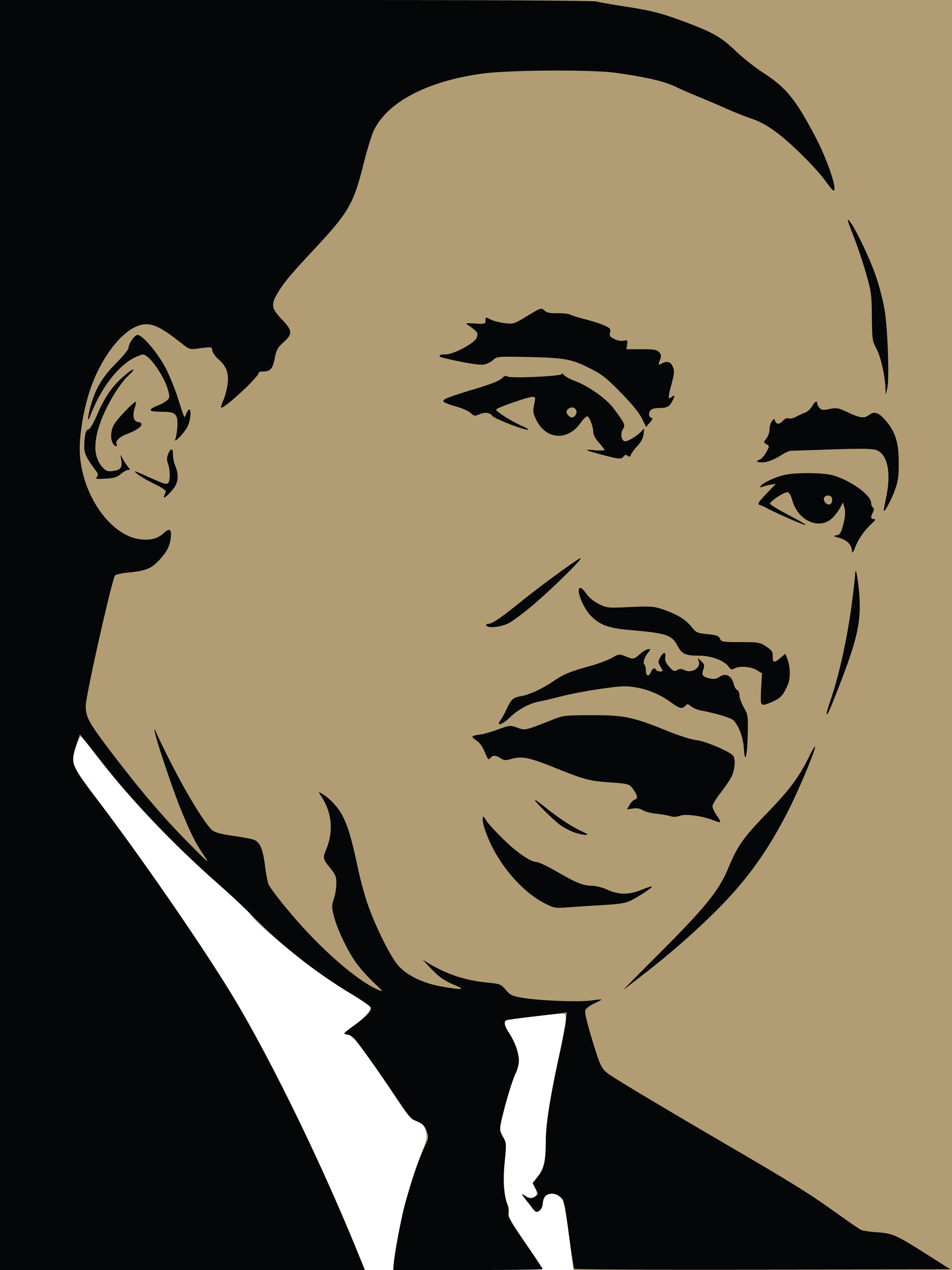 Free Clipart Of Martin Luther King Jr.