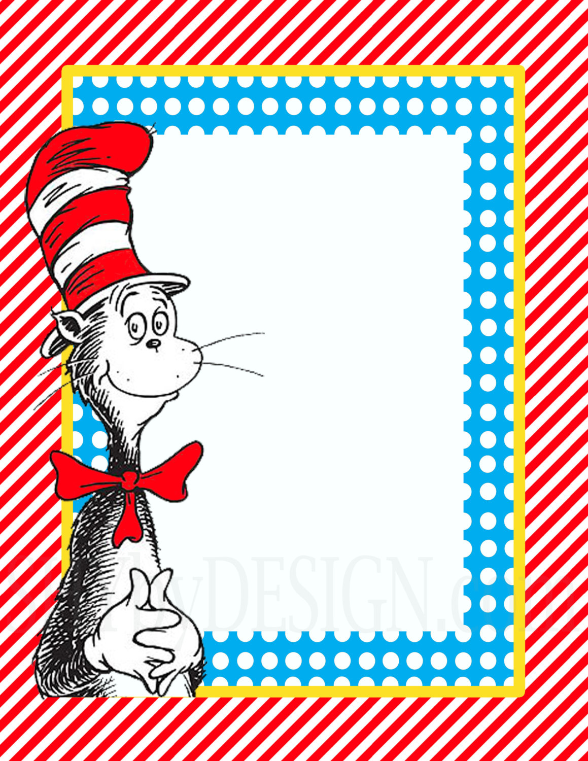 Dr Seuss Powerpoint Background.