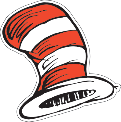 Cat In The Hat Bow Template.