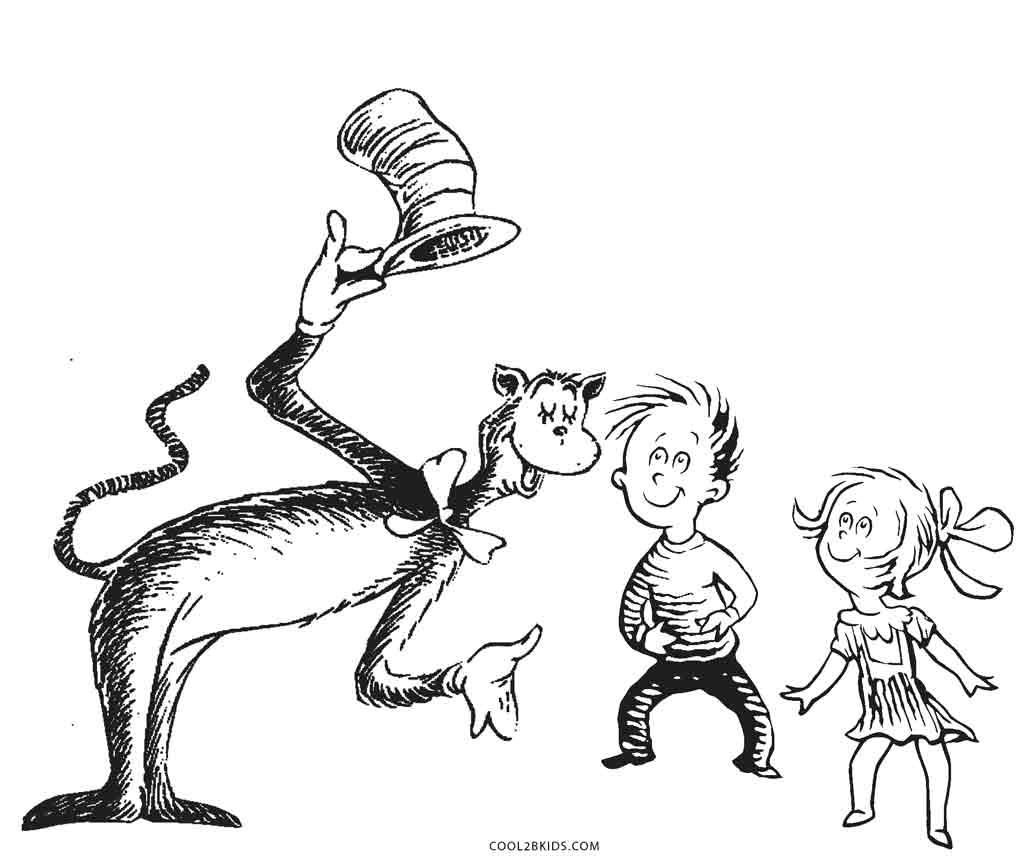 Dr Seuss Clipart Black And White (94+ images in Collection) Page 2.