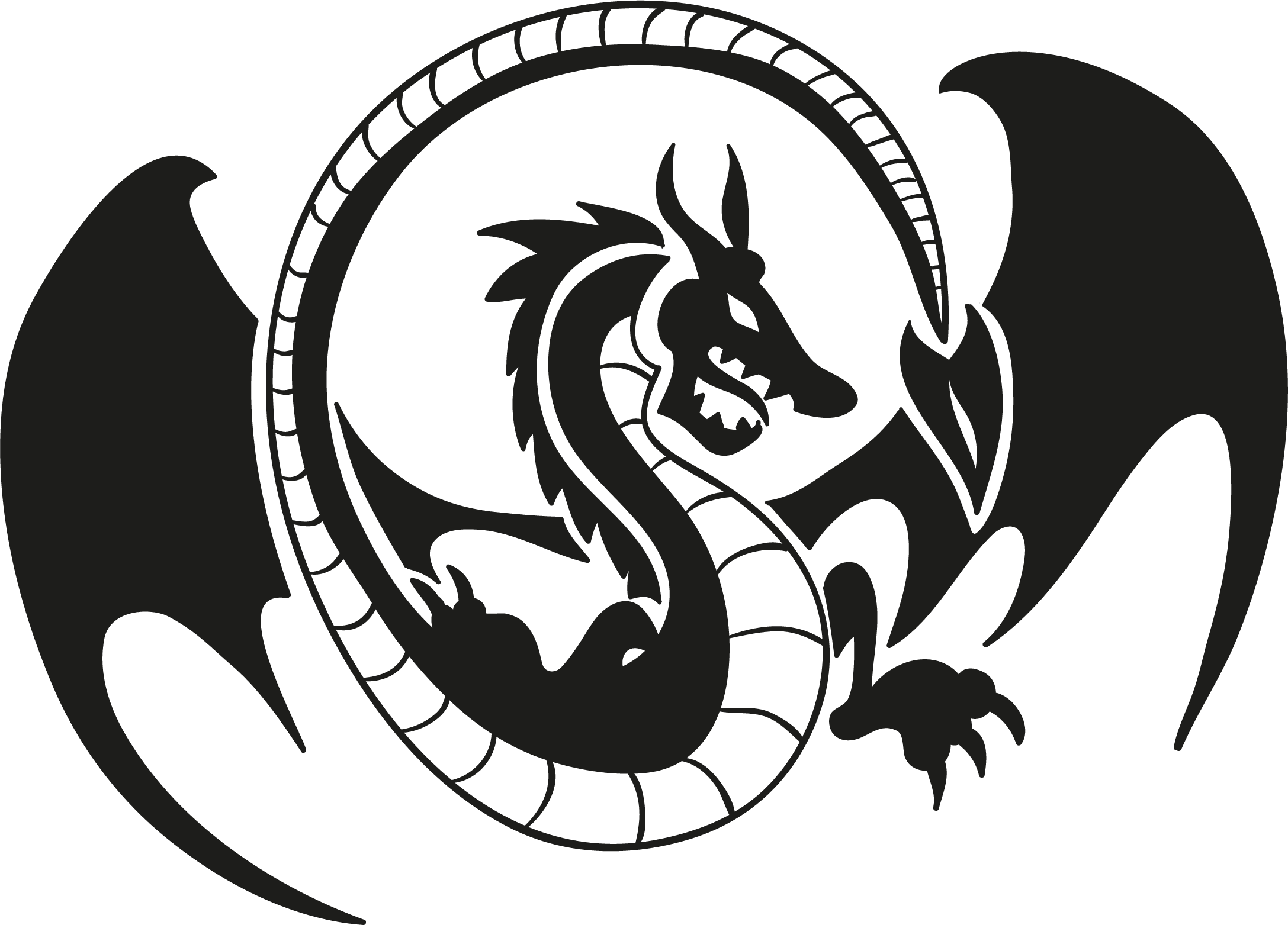 Dragon Tattoos Clipart Transparent Background.