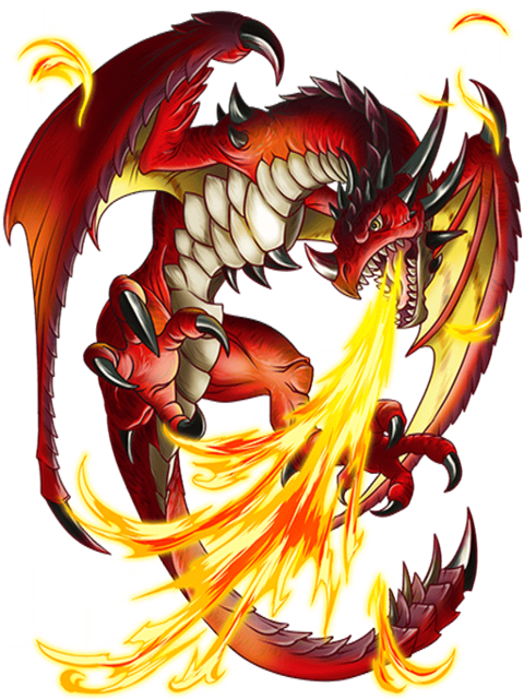Fire Breathing Dragon clipart.