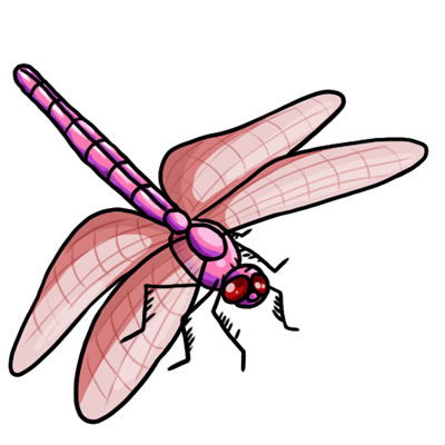 25 FREE Dragonfly Clip Art Drawings and Colorful Images.