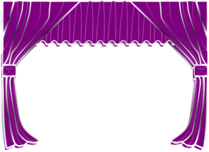 Purple Curtains Clip Art at Clker.com.