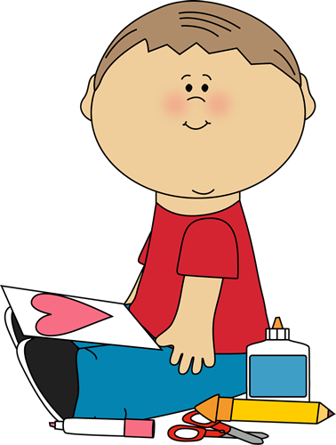 Boy Drawing Clipart.