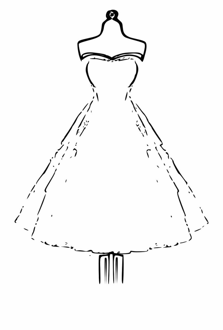 Free Dress Black And White Clipart, Download Free Clip Art.