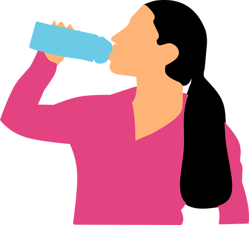 Drinking Water Woman.