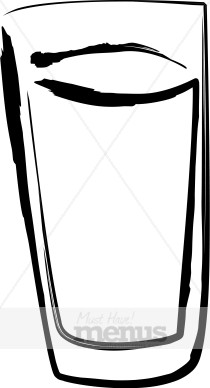 Drinking Glass Clipart.
