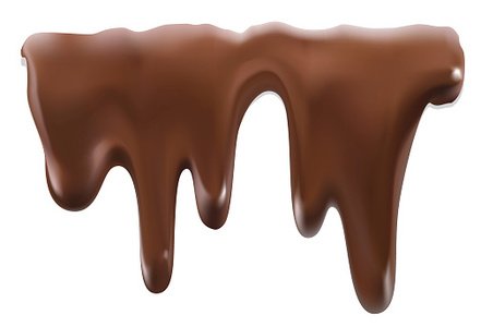 Melted Chocolate IS Dripping premium clipart.
