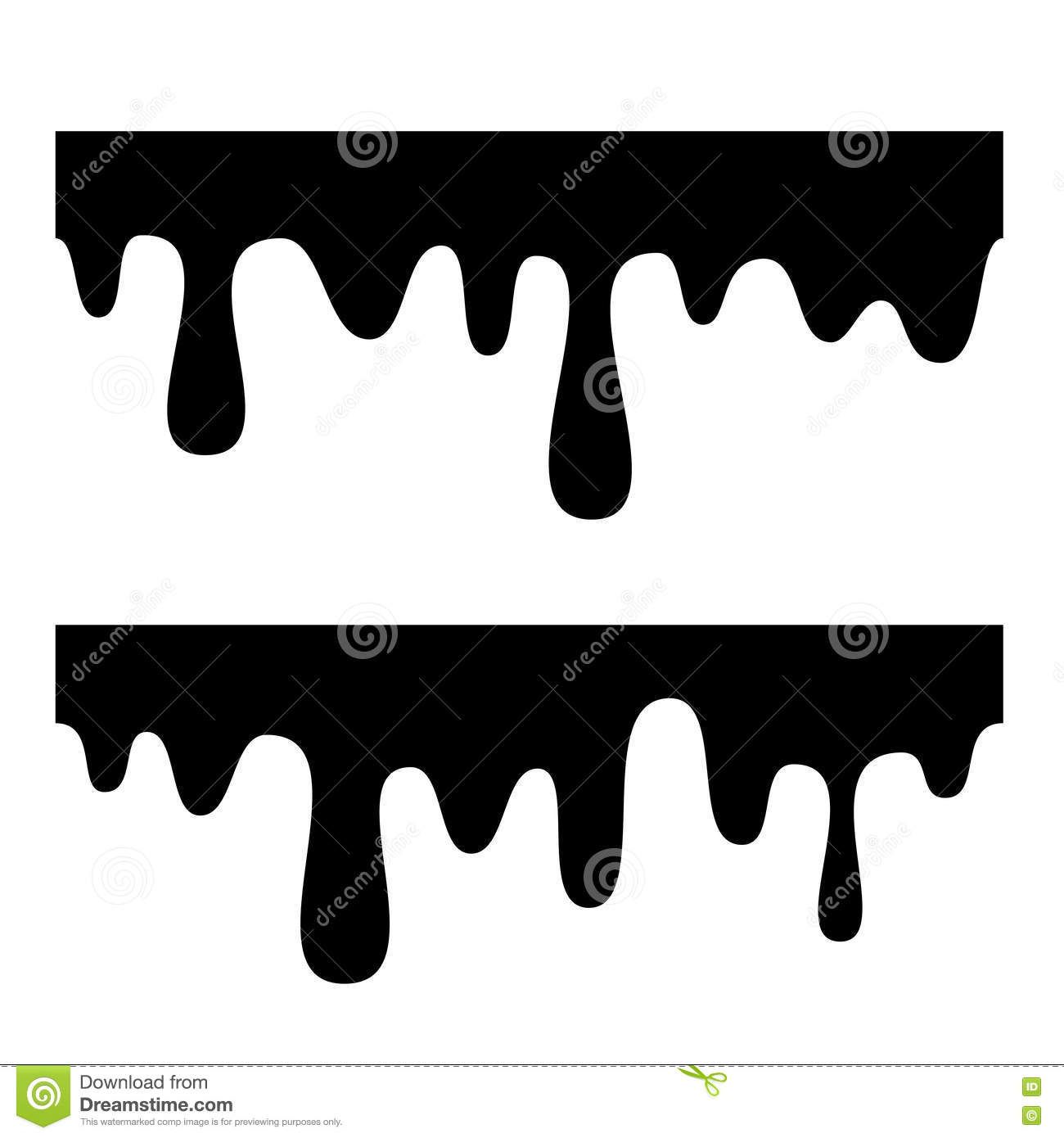 Image result for drawing of chocolate drip frosting.