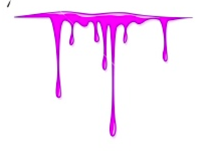 Dripping slime clipart 7.