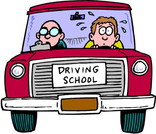 Driving School Clipart.