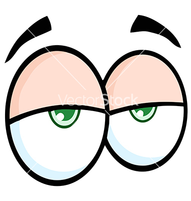 Droopy Eyes Clipart.