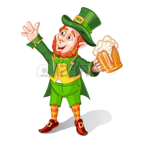 Drunk Elf Clipart.