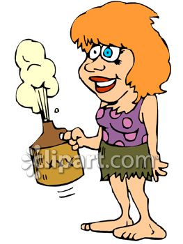 Drunk Lady Clipart.