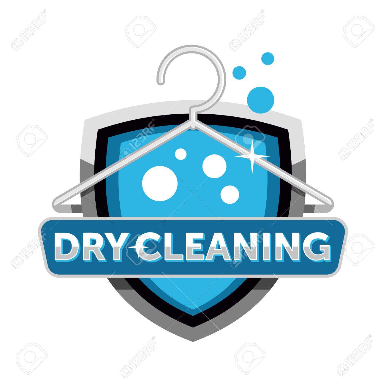 dry cleaning logo.