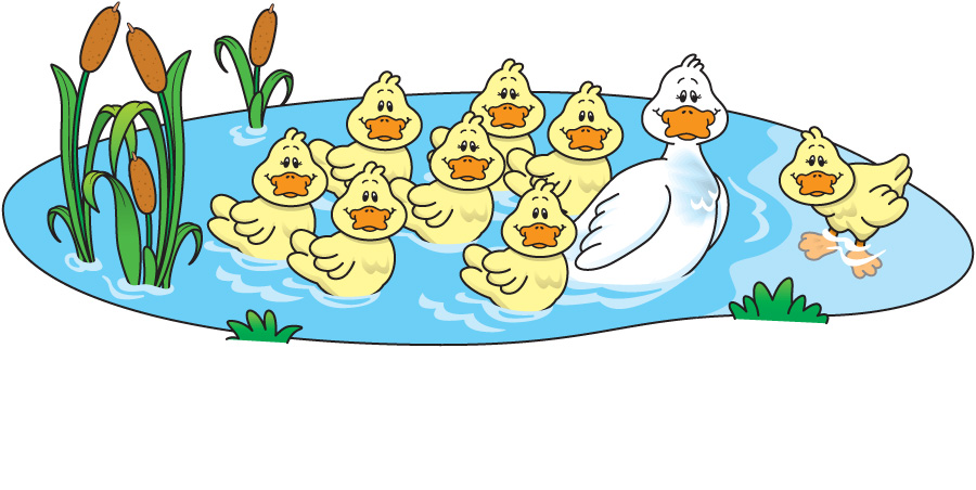 Duck Pond Clipart.