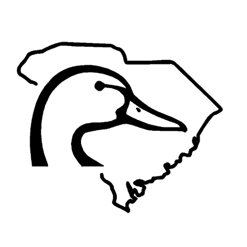 6 Inch South Carolina Ducks Unlimited Decal Sticker.