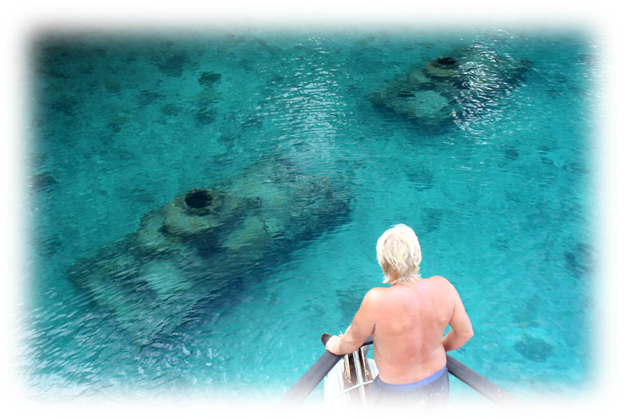 Tank dive and snorkel at Duke of York Islands.