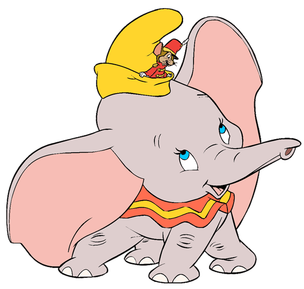 Disney Dumbo Clip Art Images.