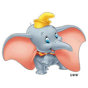 Walt Disney Dumbo Clipart.