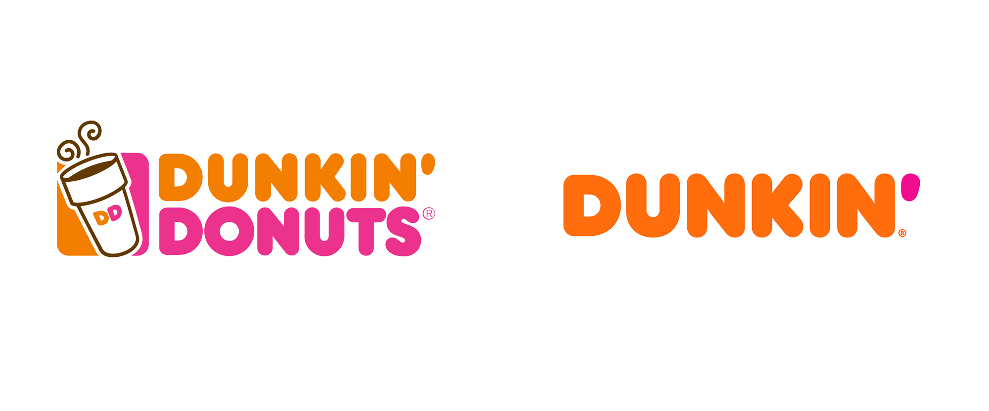 Brand New: New Name and Logo for Dunkin' by Jones Knowles Ritchie.