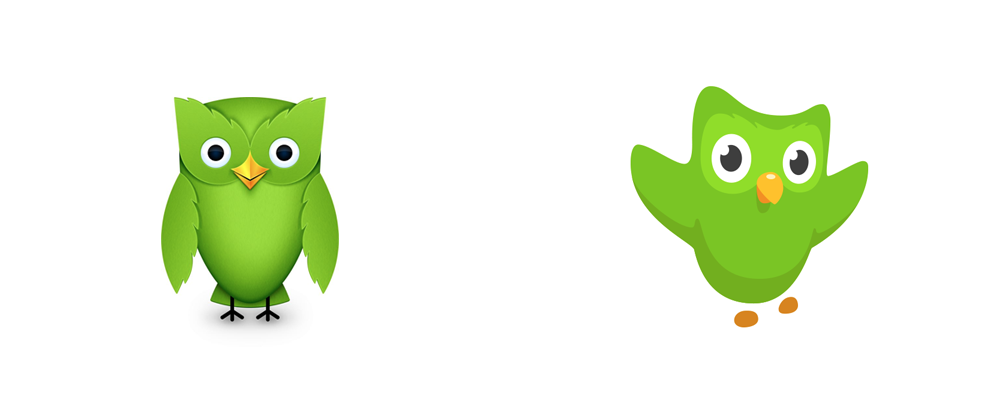 Brand New: New Logo for Duolingo Done In.