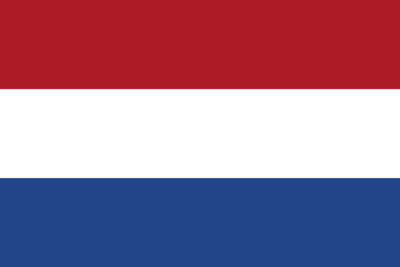 The Netherlands flag clipart.