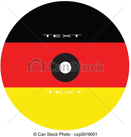 Vector Clip Art of dvd cover germany.