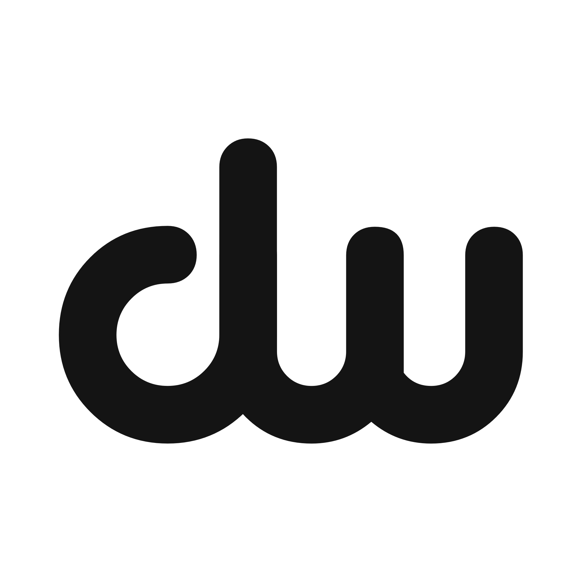 Personal logo for my initials, DW : logodesign.