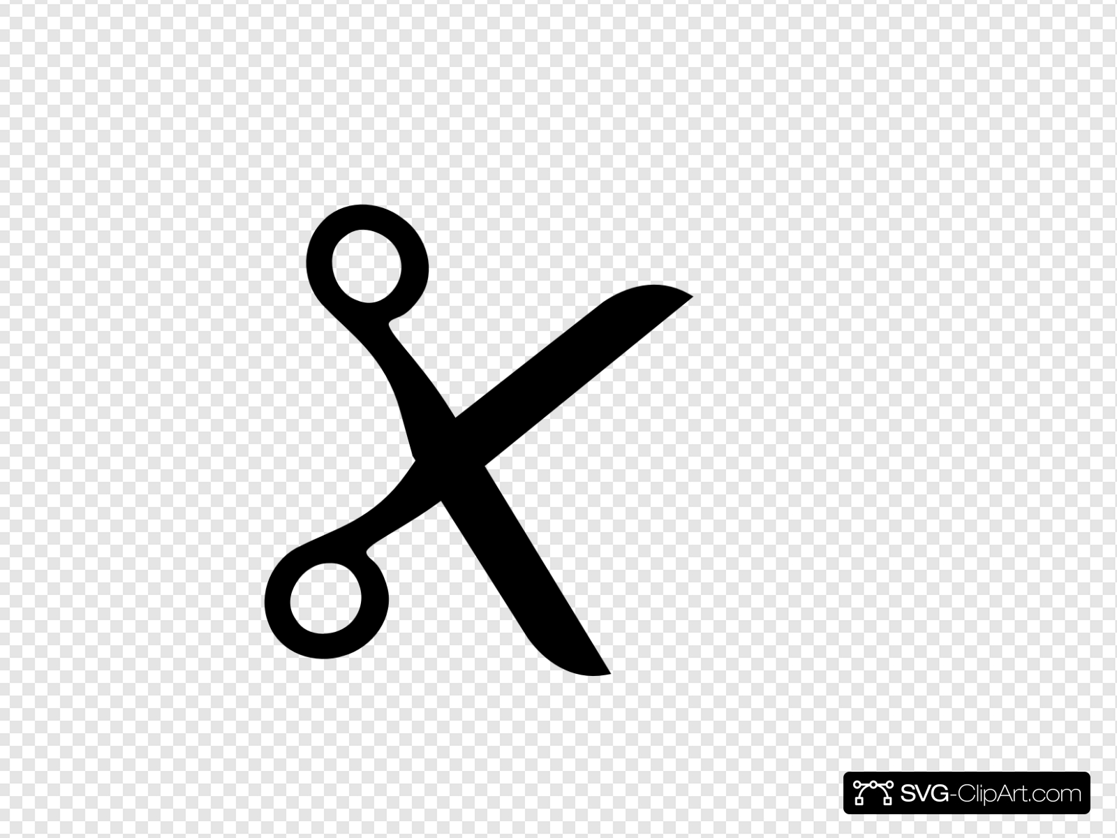 Scissor K Clip art, Icon and SVG.